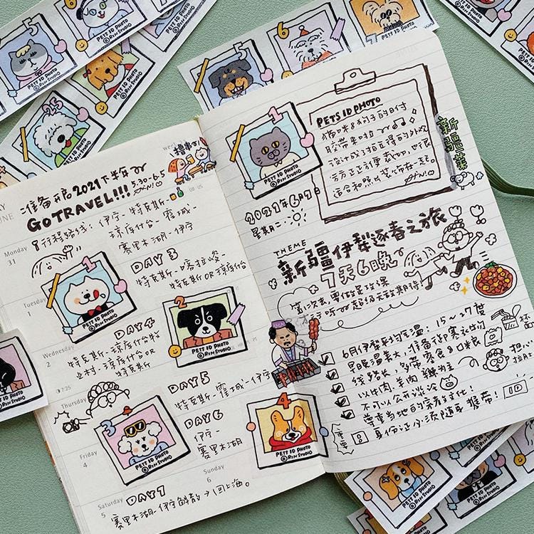 Pets ID Stickers | Dogs & Cats | Vol 9