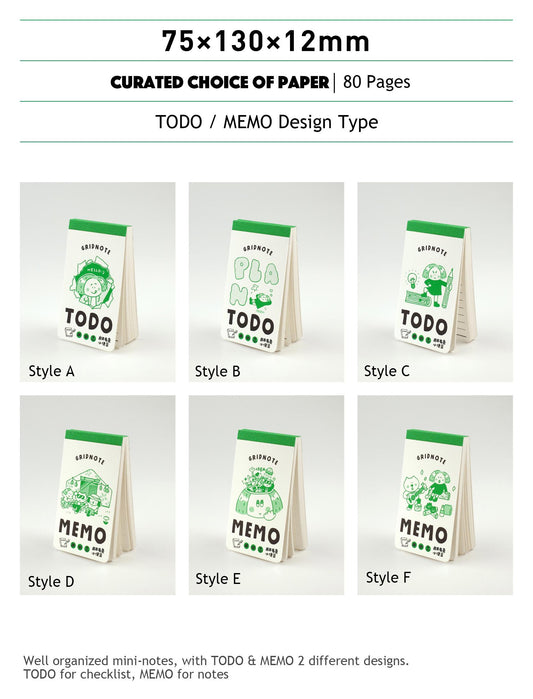 Mini Todo Pocket Notebook: RiN Studio Original Hardcover Journal