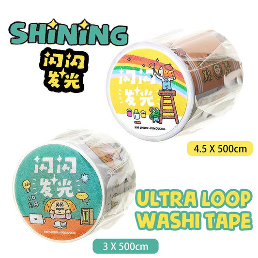 RiN Studio Washi Tape: Shining Moments, Kawaii Stationery