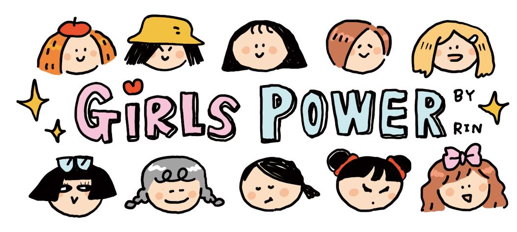 Girl Power Stickers: RiN Studio Kawaii Journal Stickers