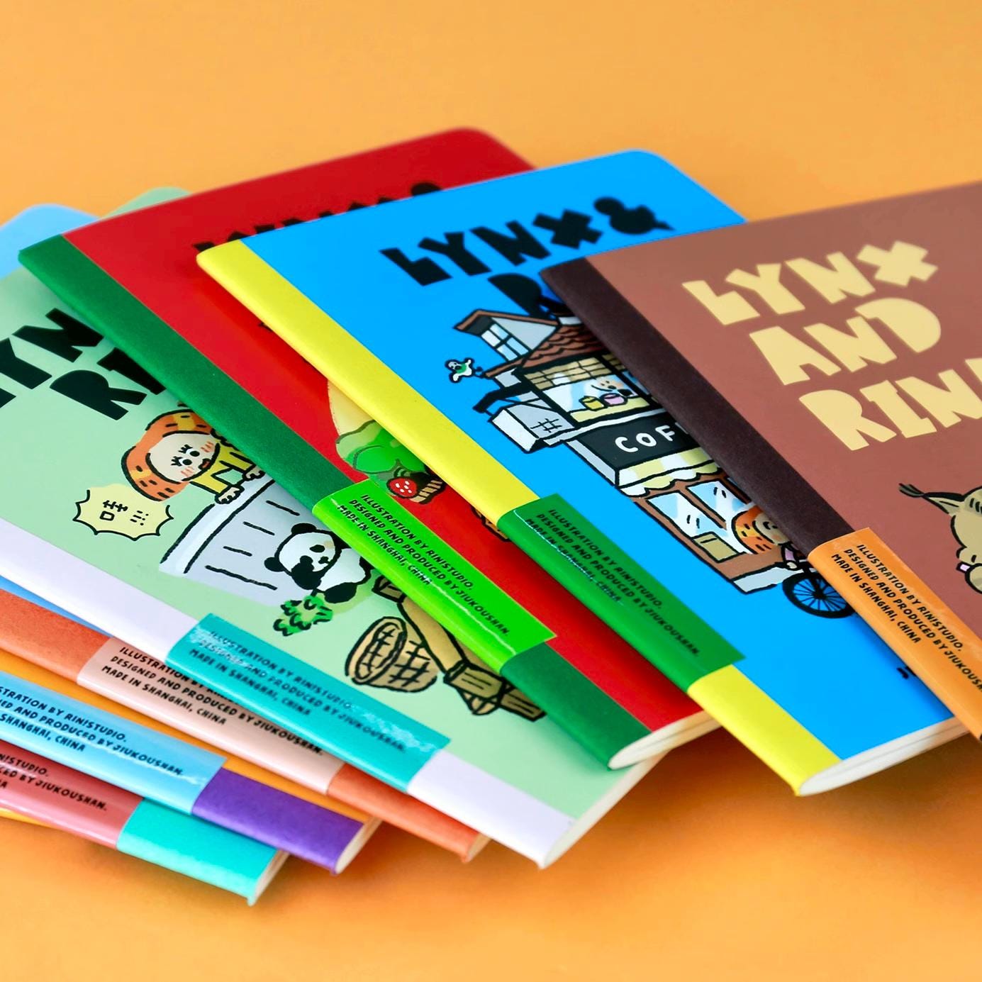 RiN Studio B6 Notebook: Illustrated Planner, Journal, Sketchbook