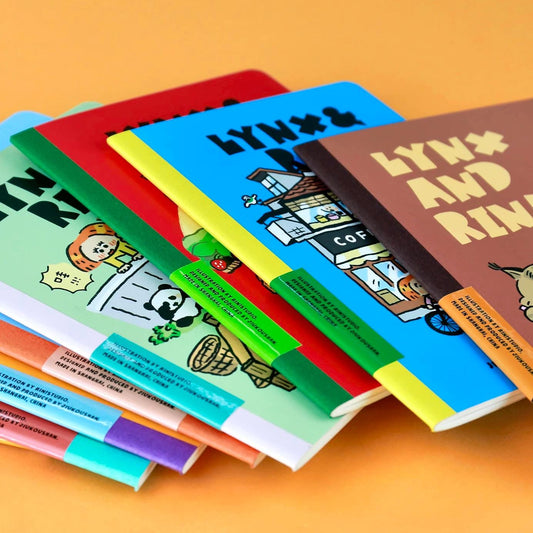 RiN Studio B6 Notebook: Illustrated Planner, Journal, Sketchbook