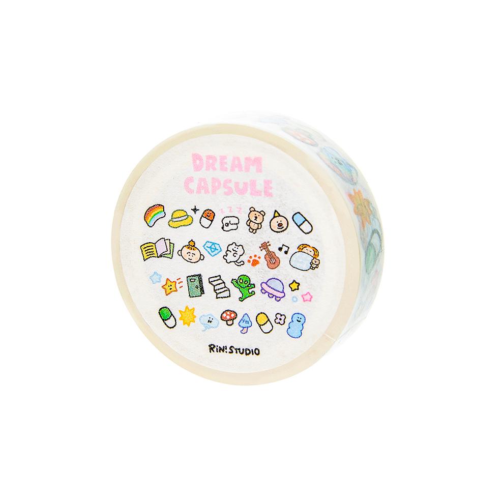 Kawaii Washi Tape: Dream Mini Emoji Scrapbook Tape