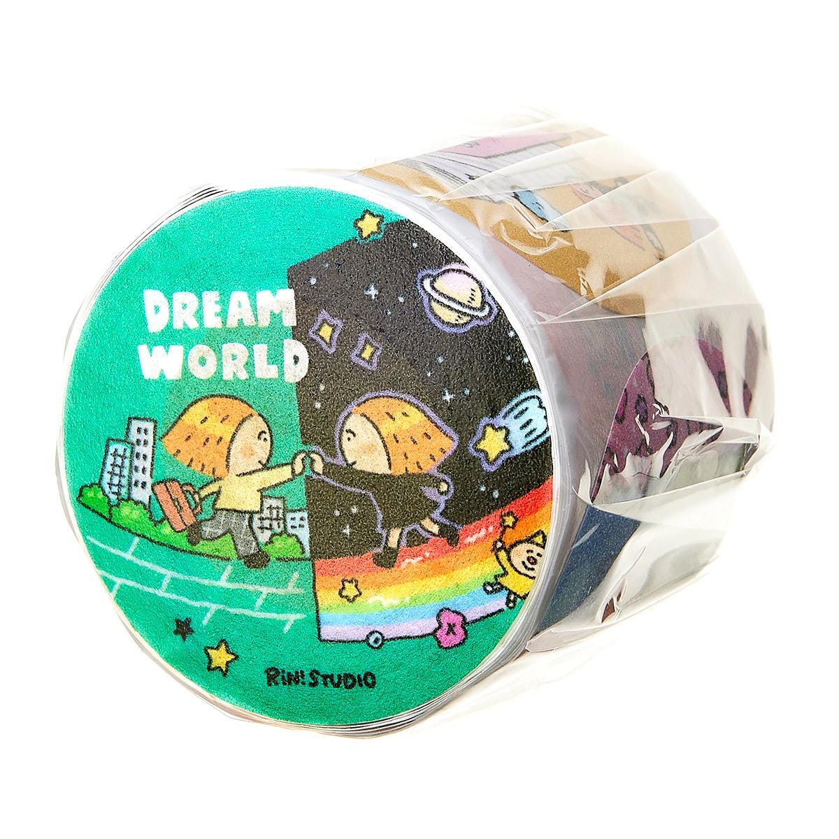 Dream Round Seal Tape: Kawaii Scrapbook Sticker Tape