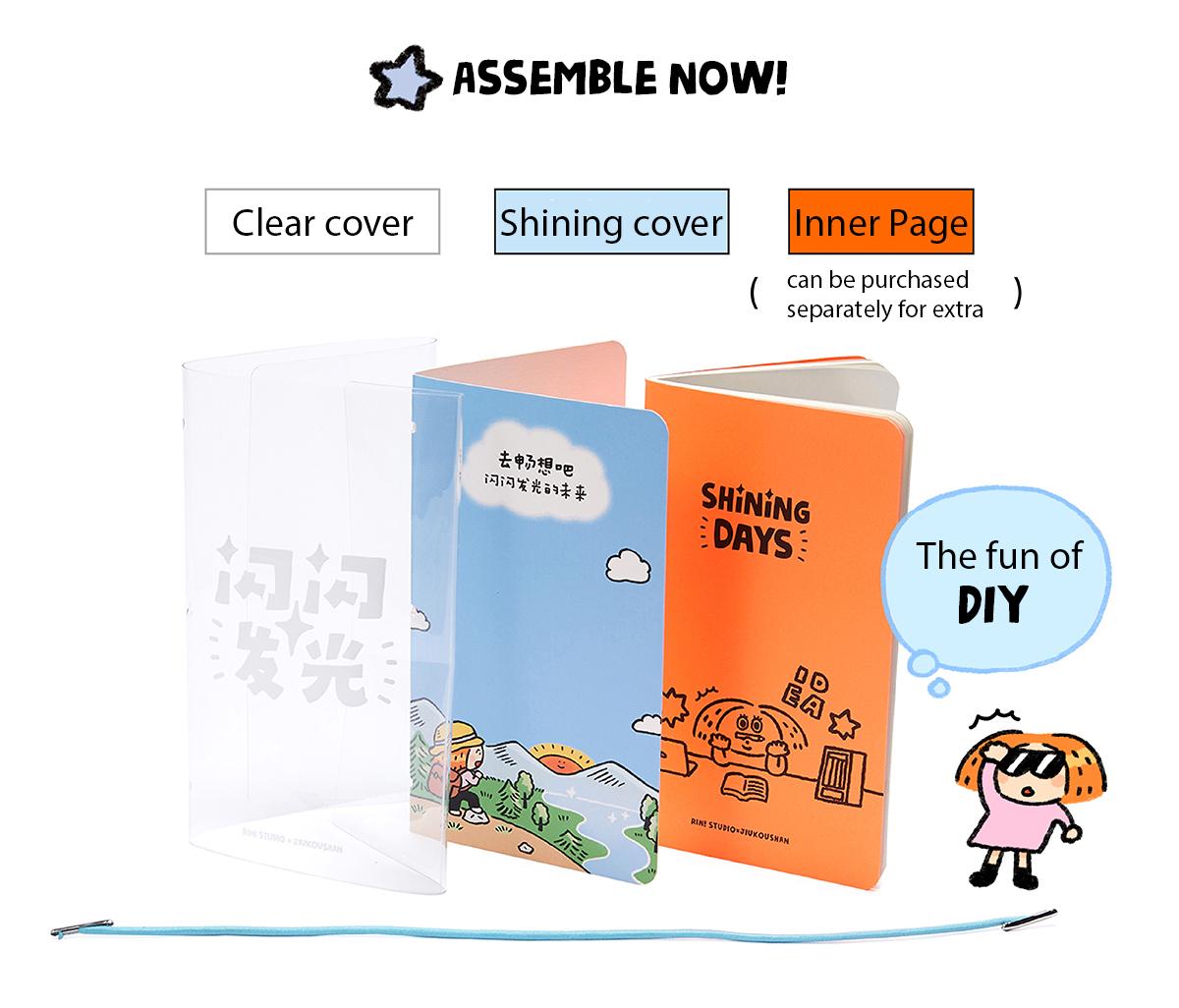 Mini Pocket book, Journal, Mini Memo, Mini Todo, Notebook, Cute Stationery, Replaceable, A7 pocket book, Mini notebook, notebook in hand