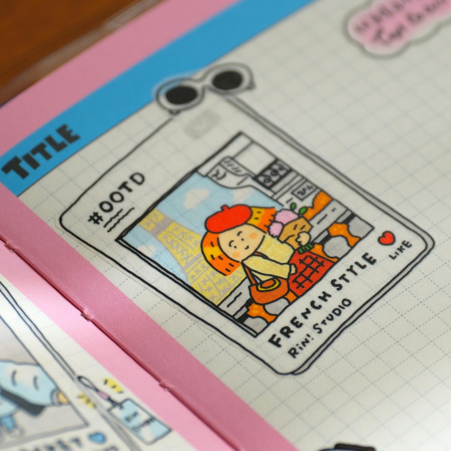 OOTD Fashion Stickers: Kawaii Planner Stickers - Autumn & Winter