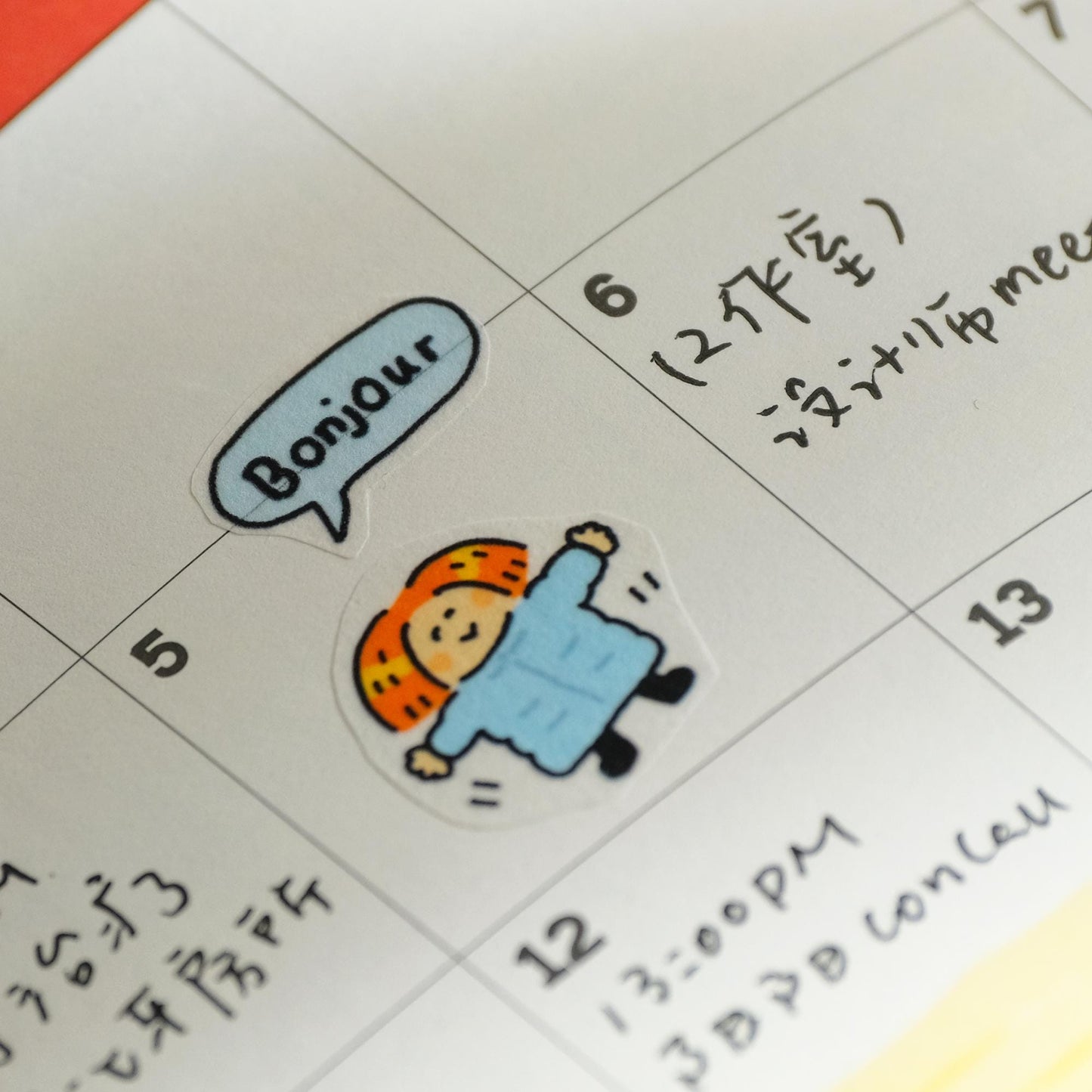 OOTD Fashion Stickers: Kawaii Planner Stickers - Autumn & Winter