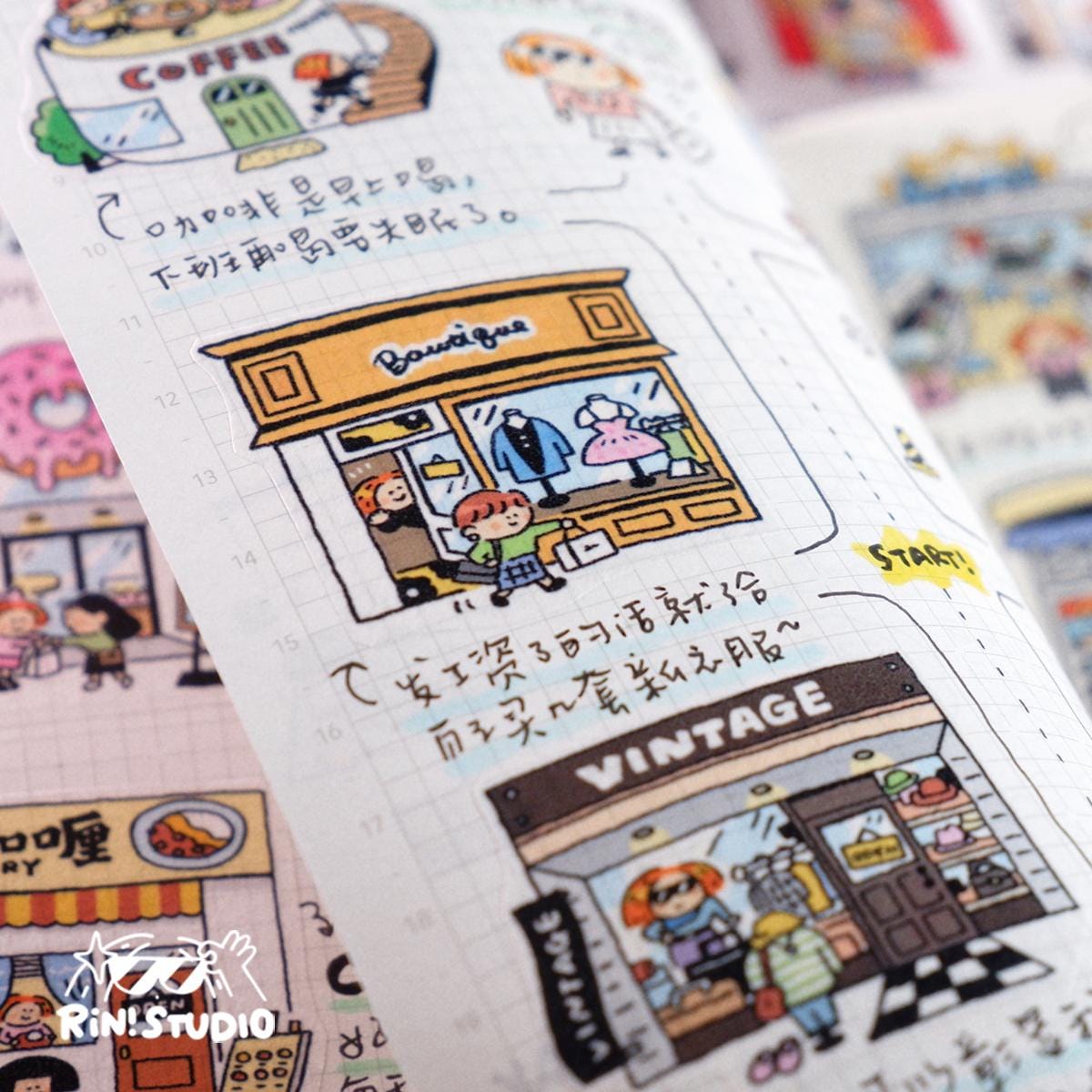 Dream Shop Stickers by RiN Studio – scrapbook and journal application