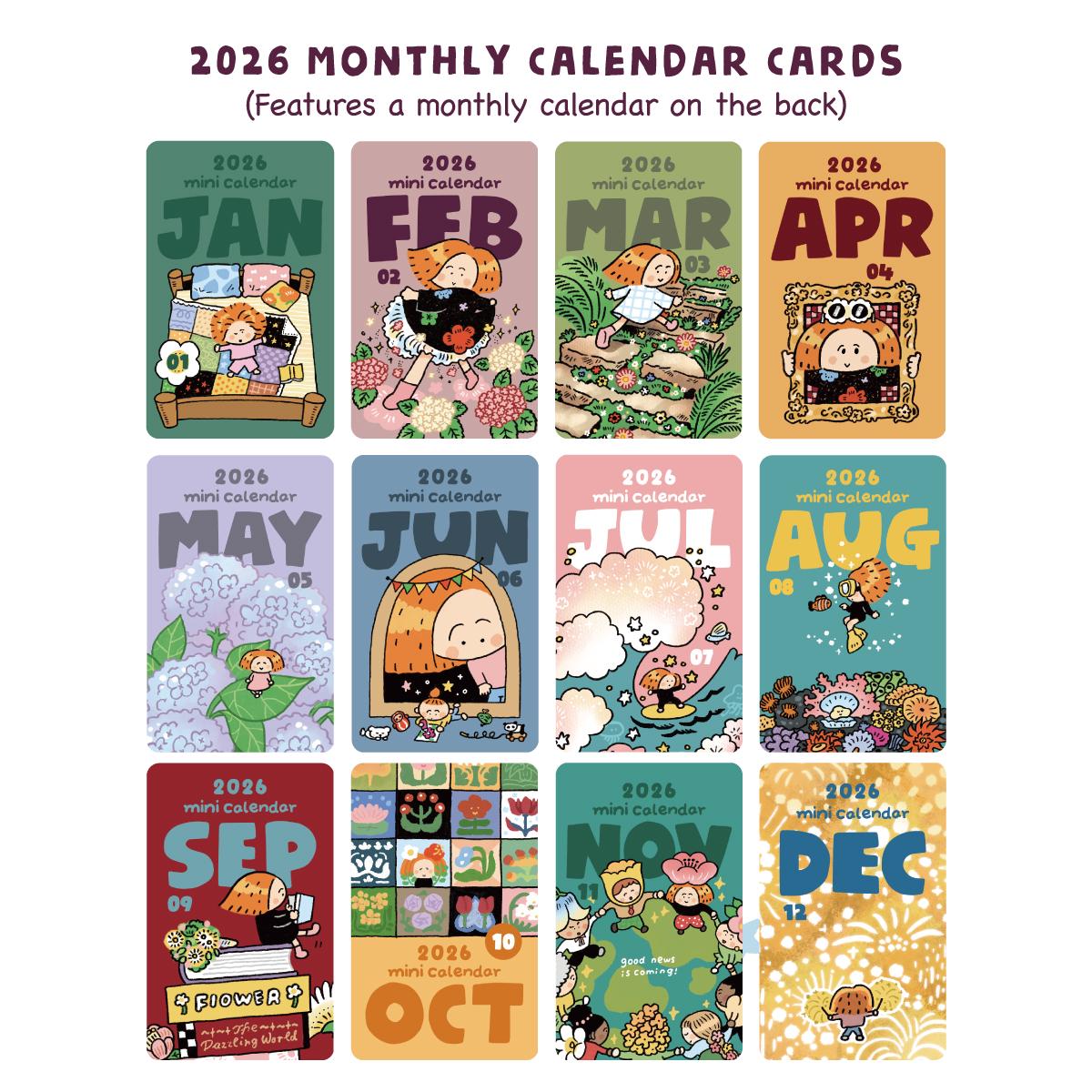 2026 Planner: B6 Schedule Book - Savour Every Moment