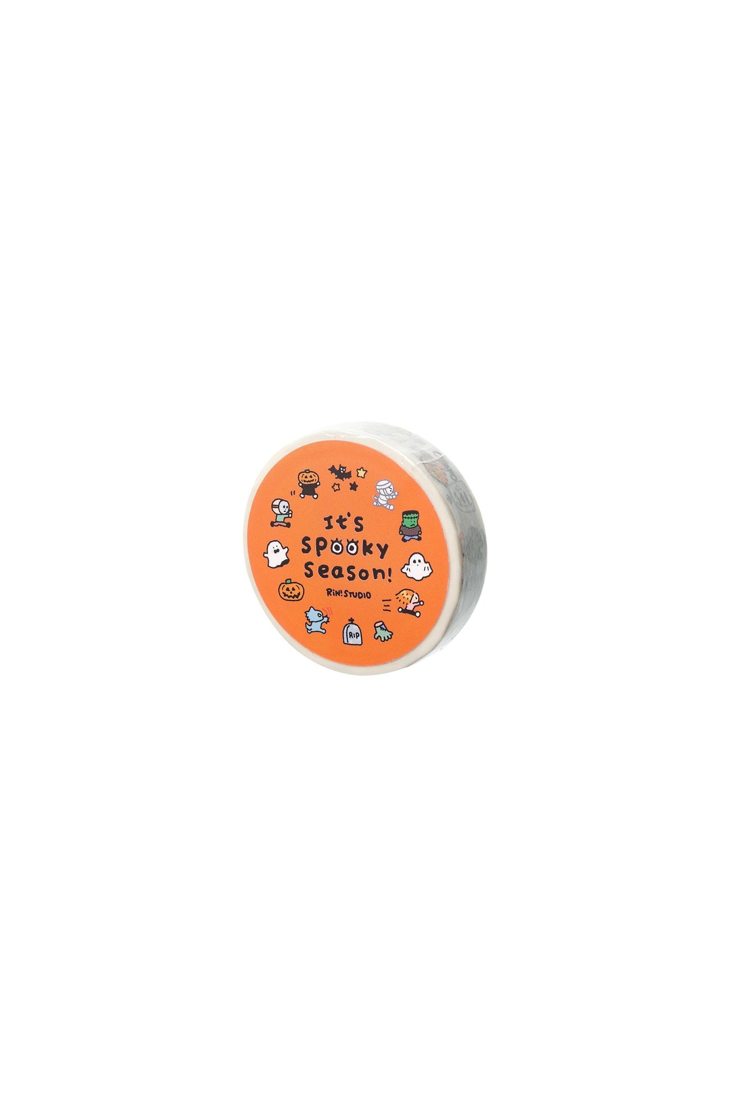 Halloween Spooky Mini Washi Tape by RiN Studio – color and pattern close-up
