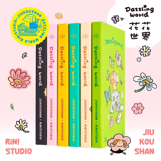 A7 Hardcover Pocket Notebook, Sketch book for Stamps and Journal by RiN!Studio