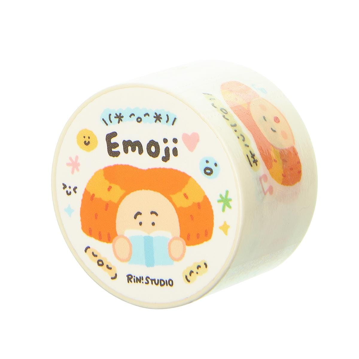 Die Cut Emoji Washi Tape | Kawaii Planner Scrapbook Supplies RiN! Studio