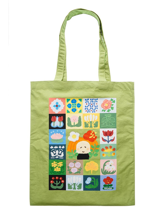 Nylon Tote Bag | Light weight graphic bag | RiN! Studio