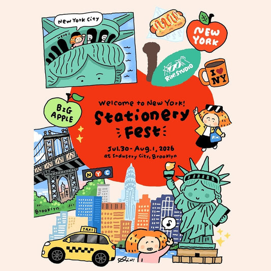 First Time in NYC: RiN! Studio at Stationery Fest 2026