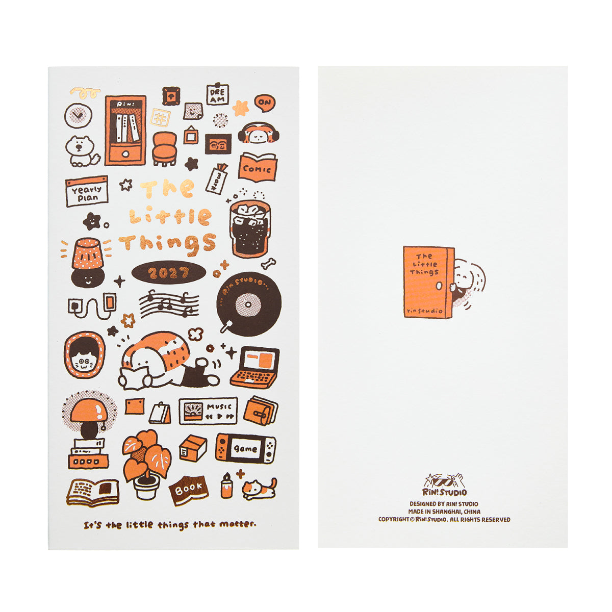 2027 Planner: TN size monthly Schedule Book - The Little Things - Pre Order