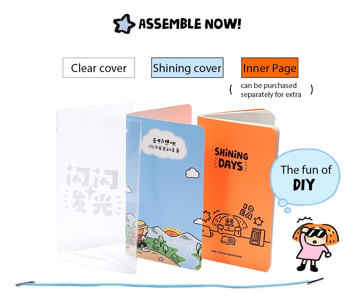 A7 Pocket Notebook | Mini Notebook | Shining