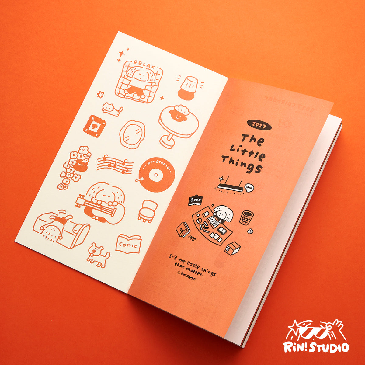 2027 Planner: TN size monthly Schedule Book - The Little Things - Pre Order