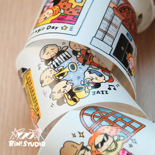 Washi Tape - City | Shanghai City Walk | Vol 47A
