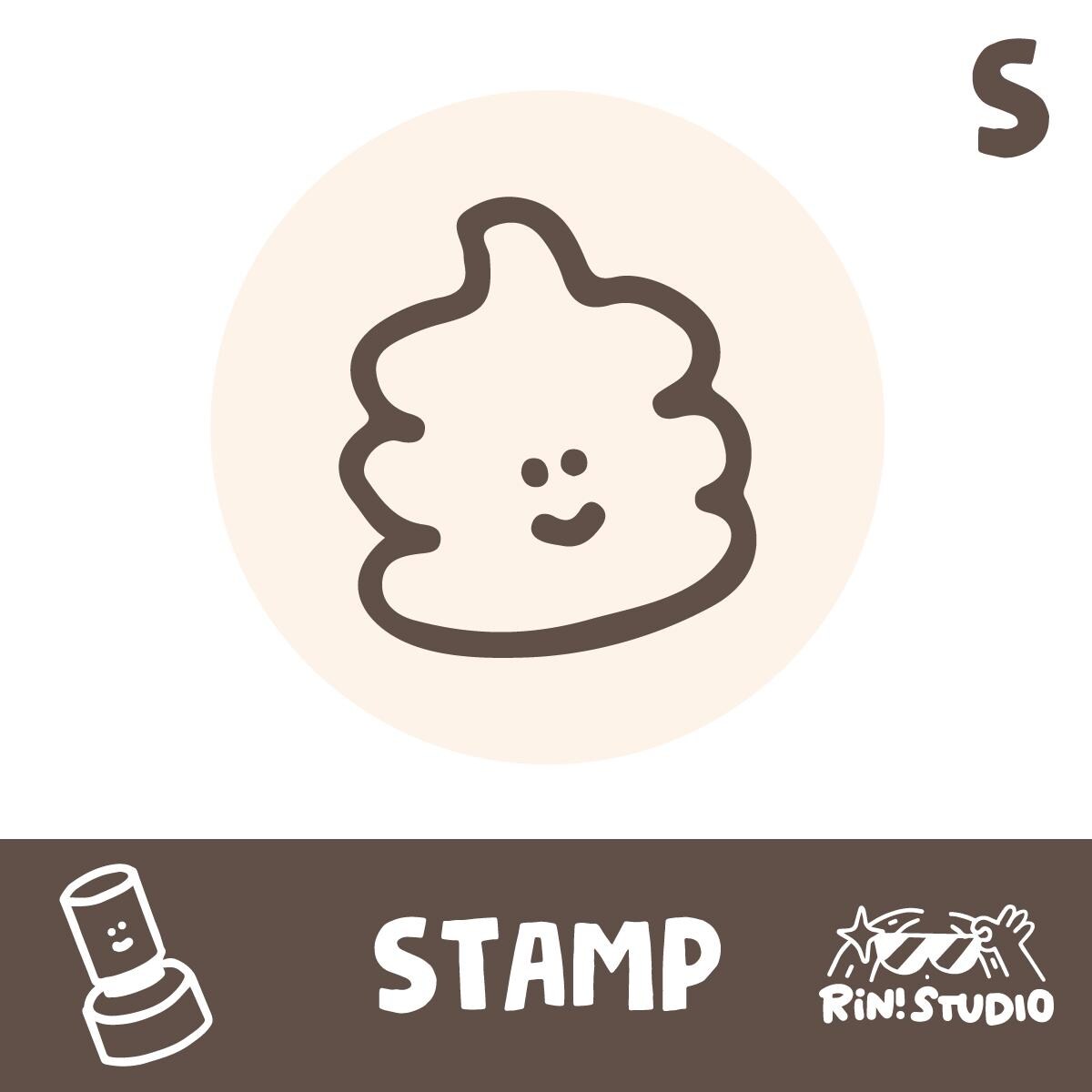Portable Stamp | Mini Size | 'Idea' & 'Poop'