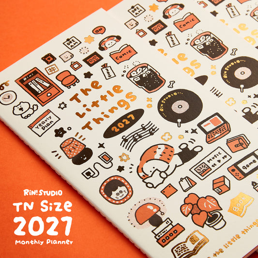 2027 Planner: TN size monthly Schedule Book - The Little Things - Pre Order