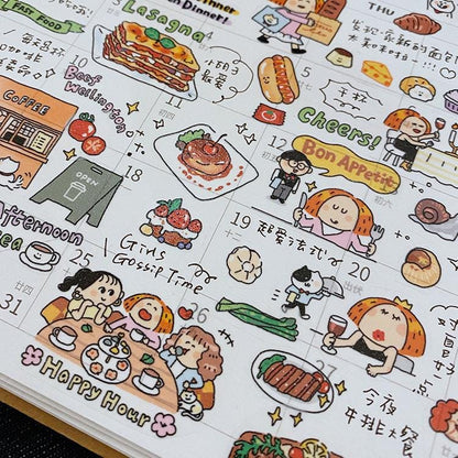 Washi Tape - Western Food | Bon Appetite Western | Vol 11
