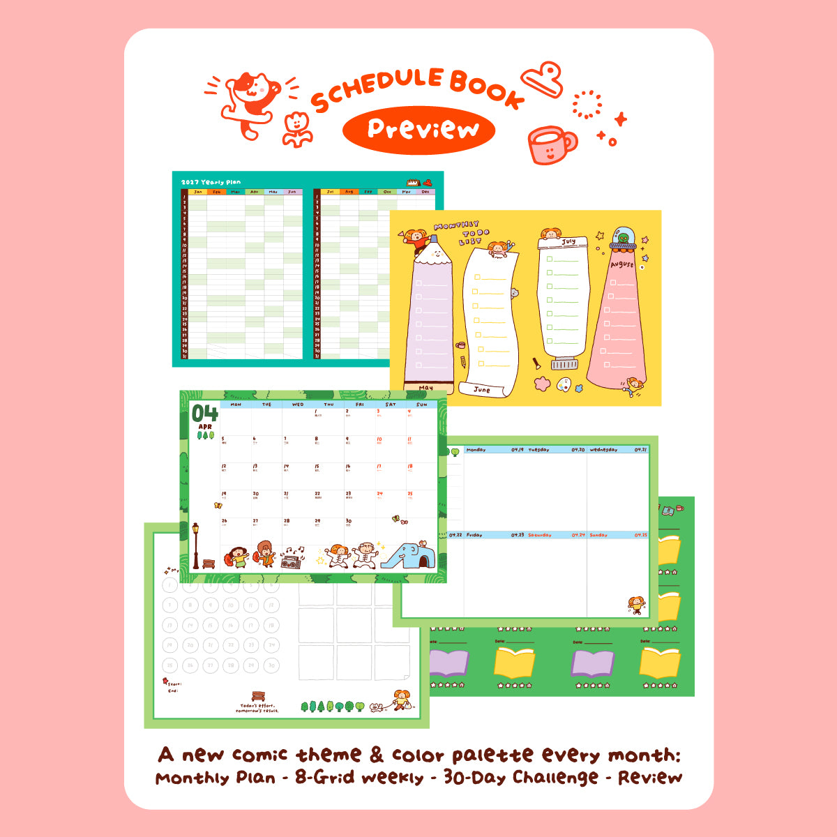 2027 Planner: B6 Schedule Book - The Little Things - Pre Order
