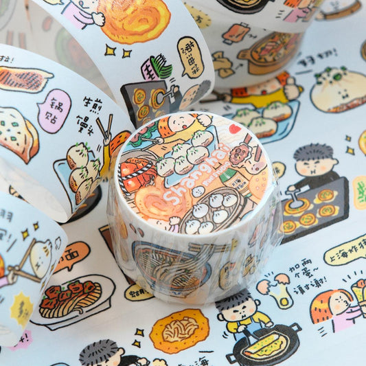 Washi Tape - City | Shanghai Local Food | Vol 47B