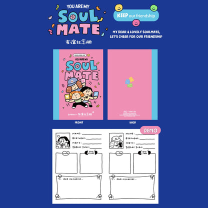 A6 Pocket book | Mini notebook | Heart beat