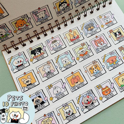 Cats Dogs Washi Tape | RiN Studio Pets ID Photo Collection