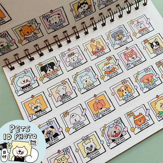 Cats Dogs Washi Tape | RiN Studio Pets ID Photo Collection