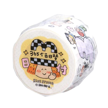 Day Dream Washi Tape: RiN Studio Kawaii Journaling Tape