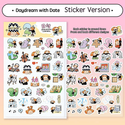 Day Dream Washi Tape: RiN Studio Kawaii Journaling Tape