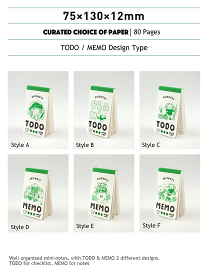 Mini Todo Pocket Notebook: RiN Studio Original Hardcover Journal