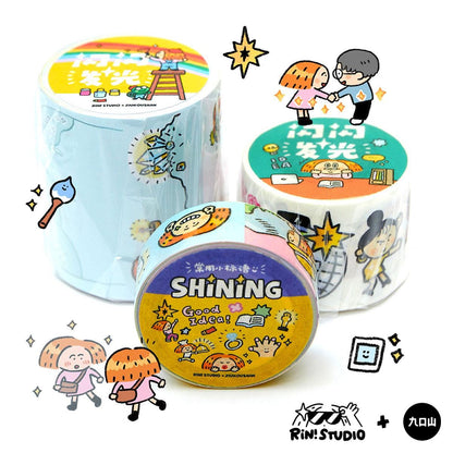 RiN Studio Washi Tape: Shinning Moments, Kawaii Stationery
