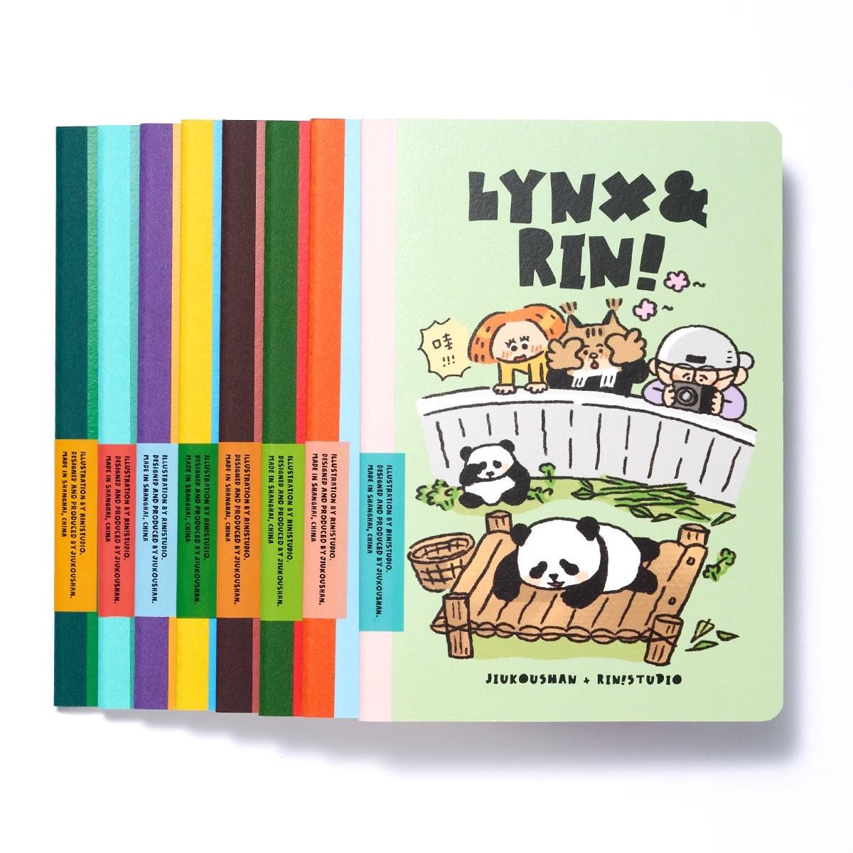 RiN Studio B6 Notebook: Illustrated Planner, Journal, Sketchbook