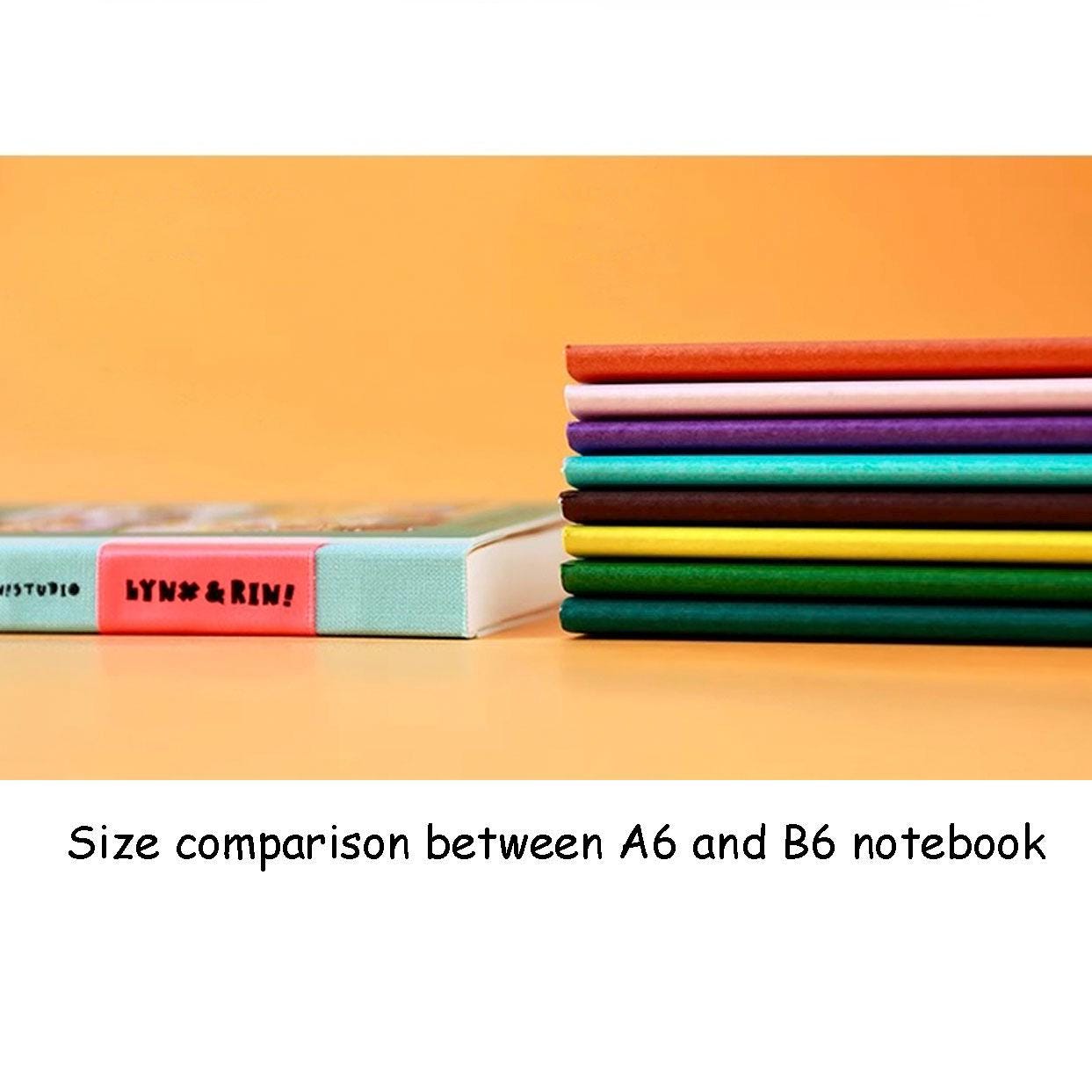 RiN Studio B6 Notebook: Illustrated Planner, Journal, Sketchbook