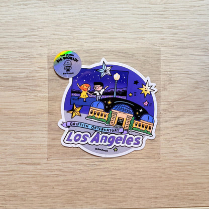 Stickers | Los Angeles | Luggage stickers | Journaling | City | Kawaii Stationery | Imagination | RiN studio original