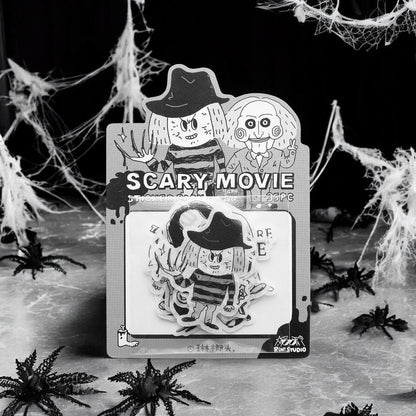 Halloween | Sticker Pack | Scary Movie | Horror | Journaling | Stationery  | RiN studio product | Crafting Tape