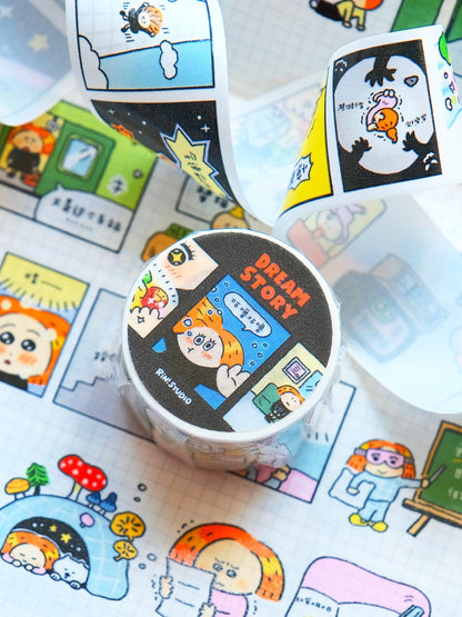 Dream Story Washi Tape: Kawaii Manga Scrapbook Tape