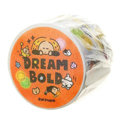 Dream Washi Tape, Cute Washi Tape, Sticker Gift, Kawaii Tape, Kawaii Craft Tape, Fashion Scrapbook Tape, 2025 Washi Tape, Dream Bold