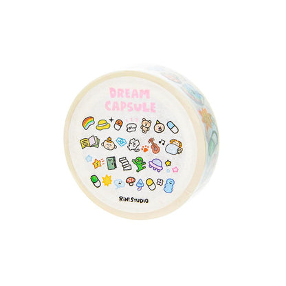 Kawaii Washi Tape: Dream Mini Emoji Scrapbook Tape