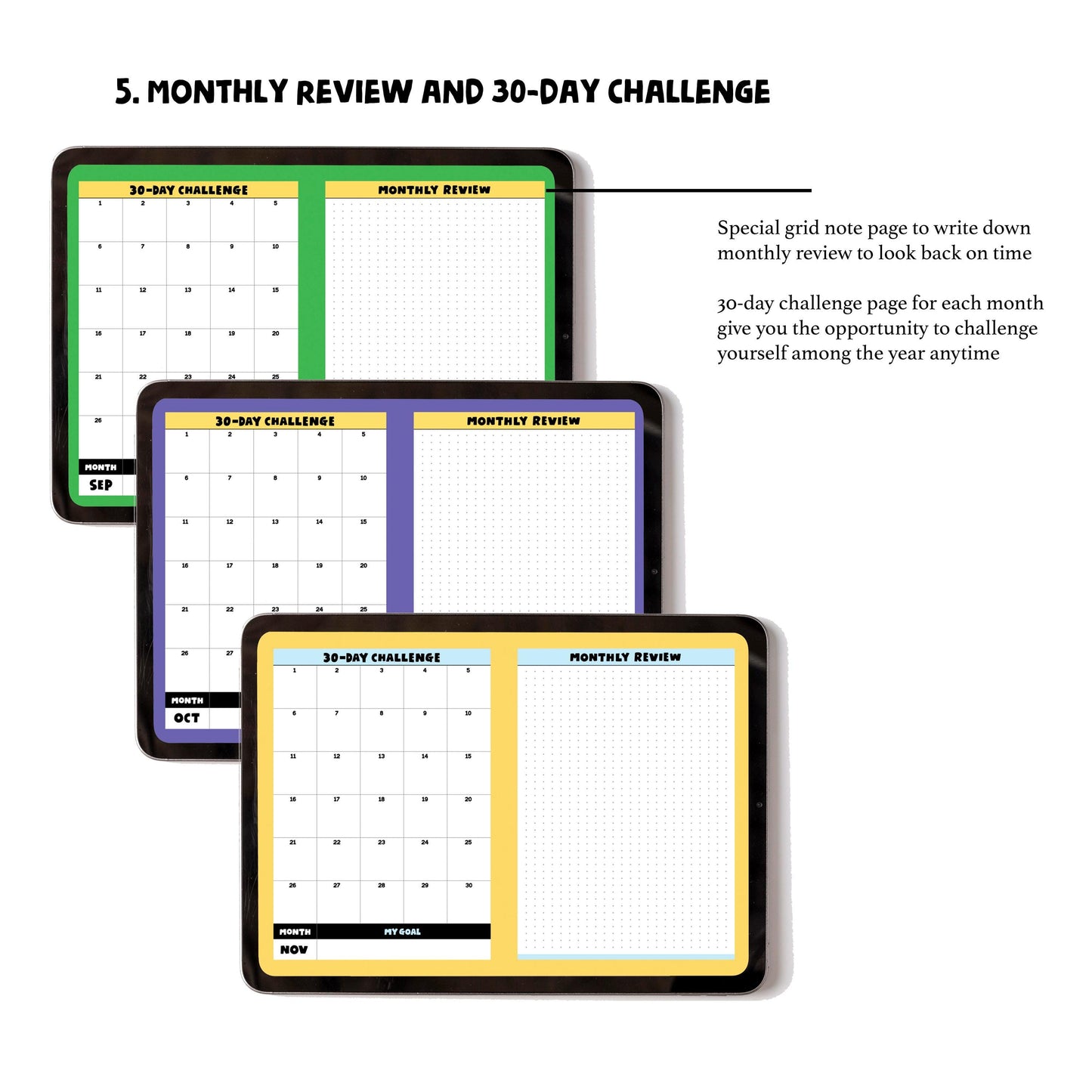 2025 Digital Planner: Kawaii Dream Capsule iPad Journal (B5 Horizontal)