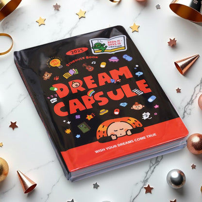 2025 Planner, Calendar Notebook, Schedule Book, Kawaii Journal, Aesthetic Notebook, Cute Journal, B6 Notebook, Stationary, Schedule Journal