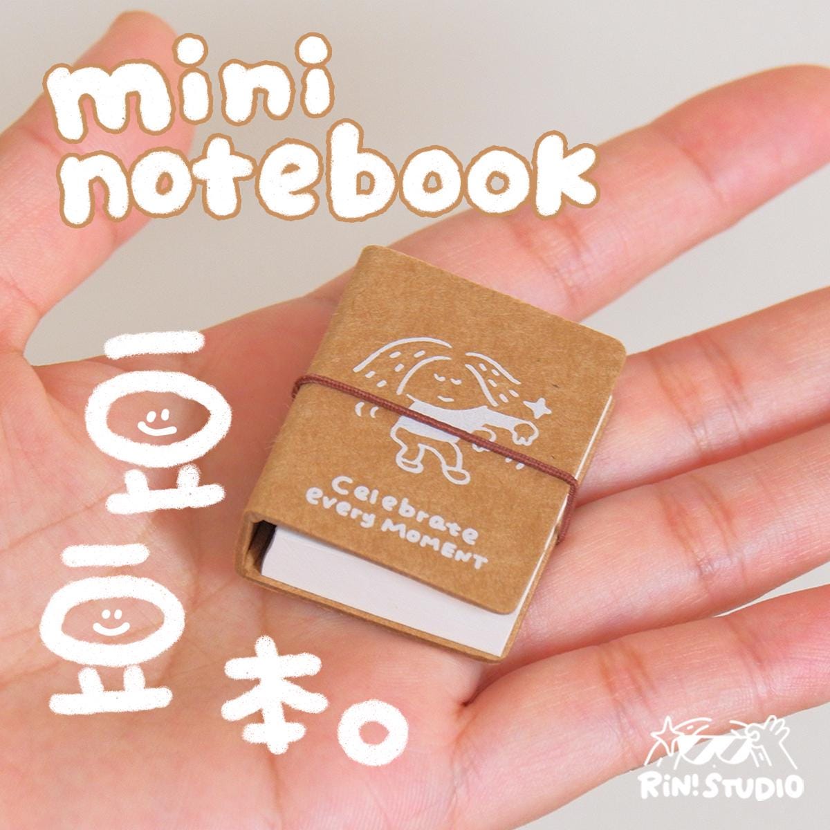 Mini Notebook, Tiny Notebook, Sketch book, Kawaii Journal, Aesthetic Notebook, Cute Journal, Stationary, Schedule Journal, Thumbnail book