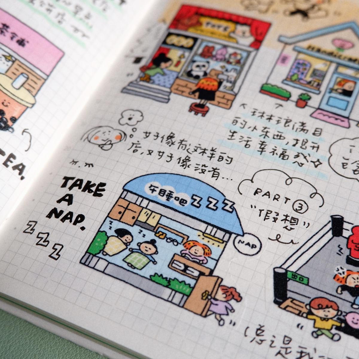Dream Shop Washi Tape: BuJo Stickers - Vol. 31 by RiN Studio – styling inspiration photo