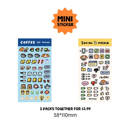 A7/M5 Ring Binder Notebook: Craft Paper Journal Organizer