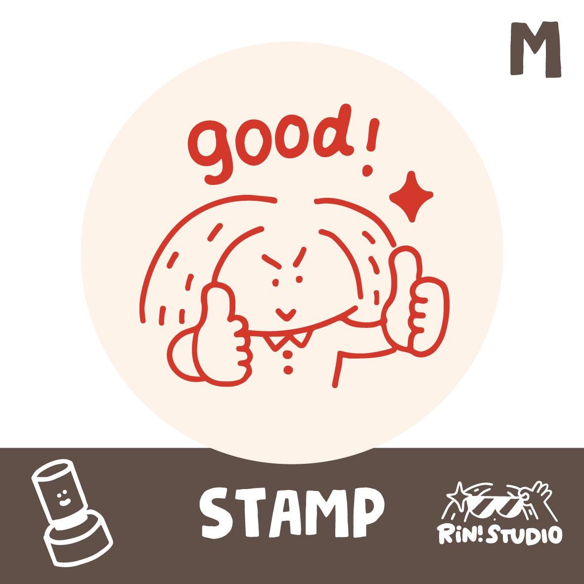 Portable Stamp | Round Stamp Infiltration Seal for Fun Ideas | Creative Crafting Supplies | Good Patern