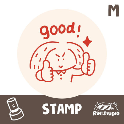 Portable Stamp | Round Stamp Infiltration Seal for Fun Ideas | Creative Crafting Supplies | Good Patern