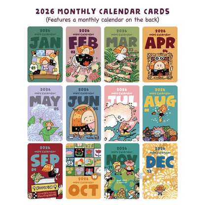 2026 Planner: B6 Schedule Book - Savour Every Moment