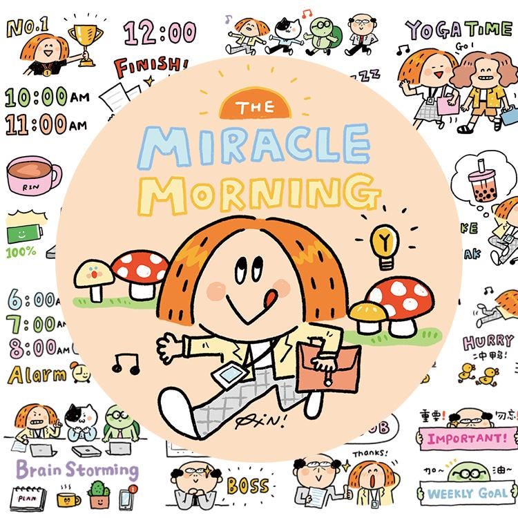 Kawaii Work Diary Washi Tape Roll - Office Life Washi from RiN! Studio